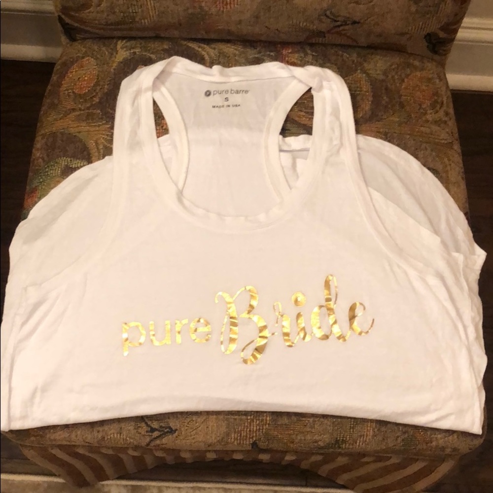 NWOT Pure Barre Pure Bride top. Size Small.